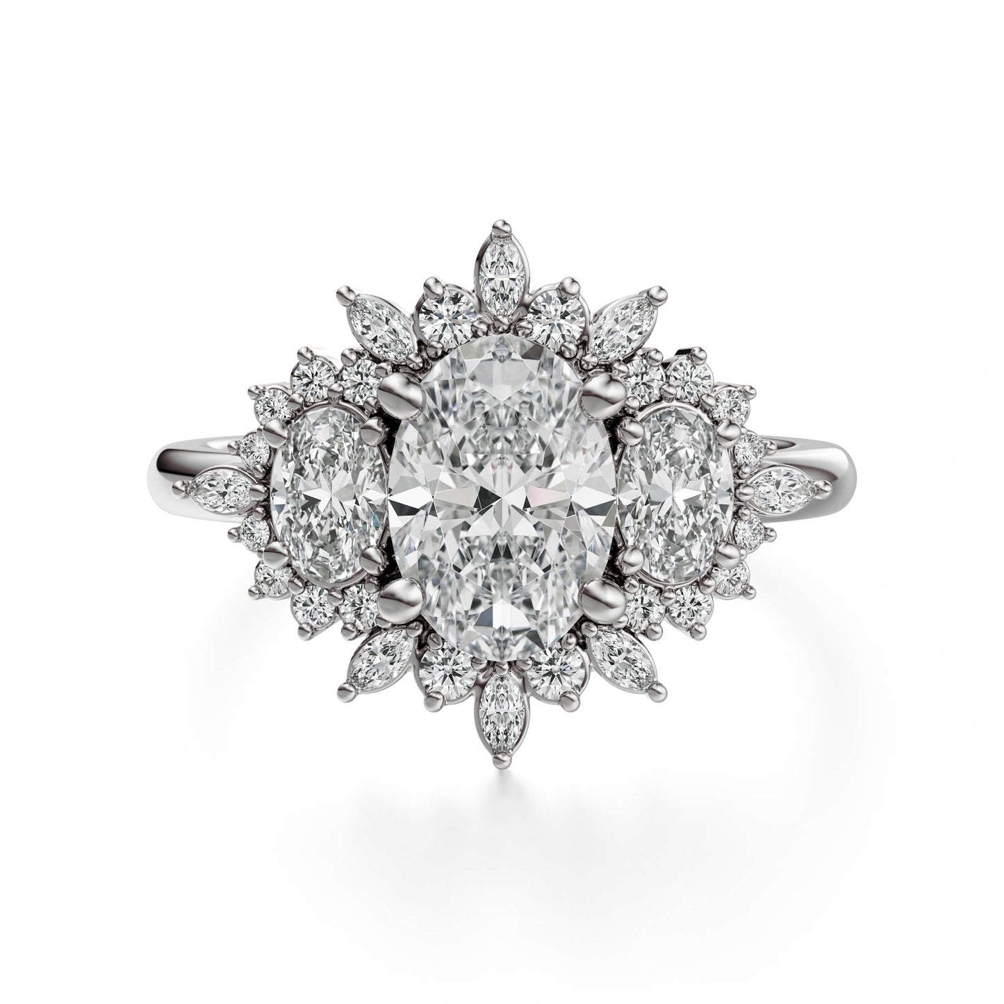 The Marial Ring | Oval
