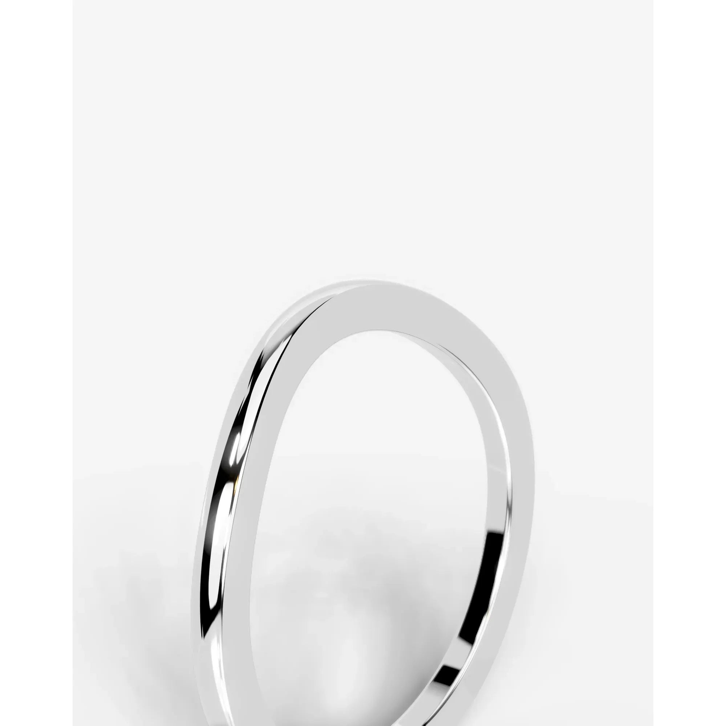 Winnie Wedding Band Lab Grown Diamond Wedding Ring - White Gold - 18K - 6ct