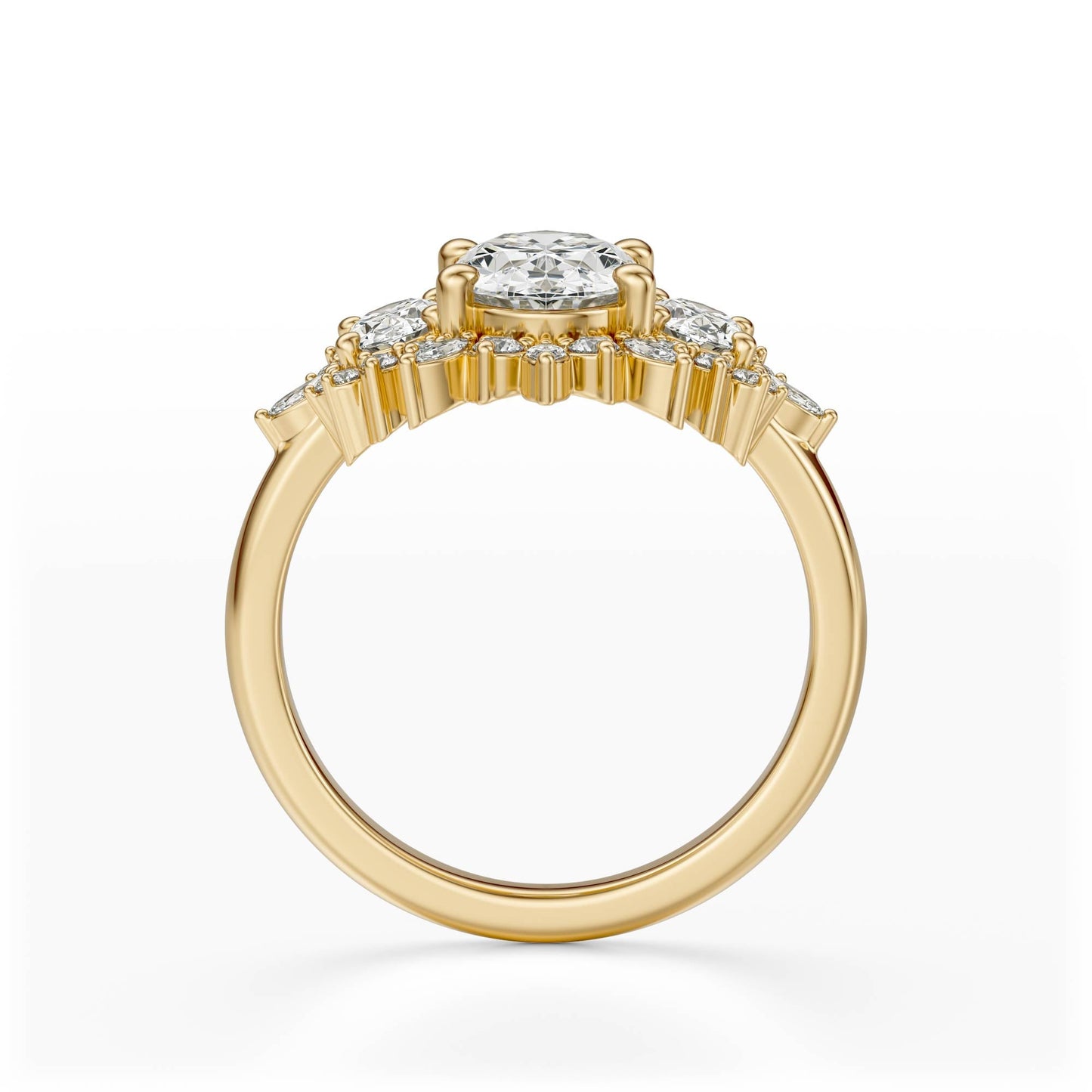 The Marial Ring | Oval