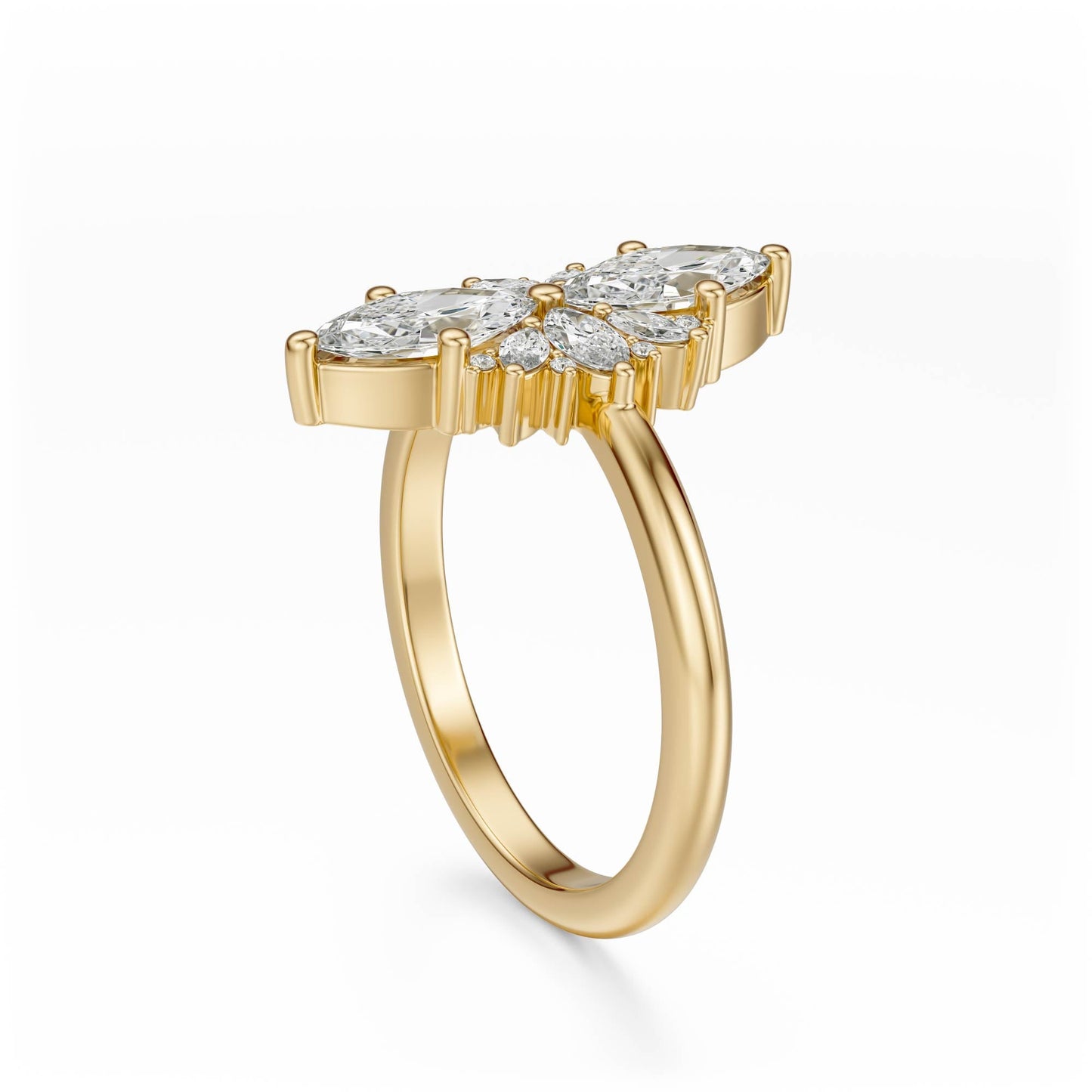 The Navette Ring