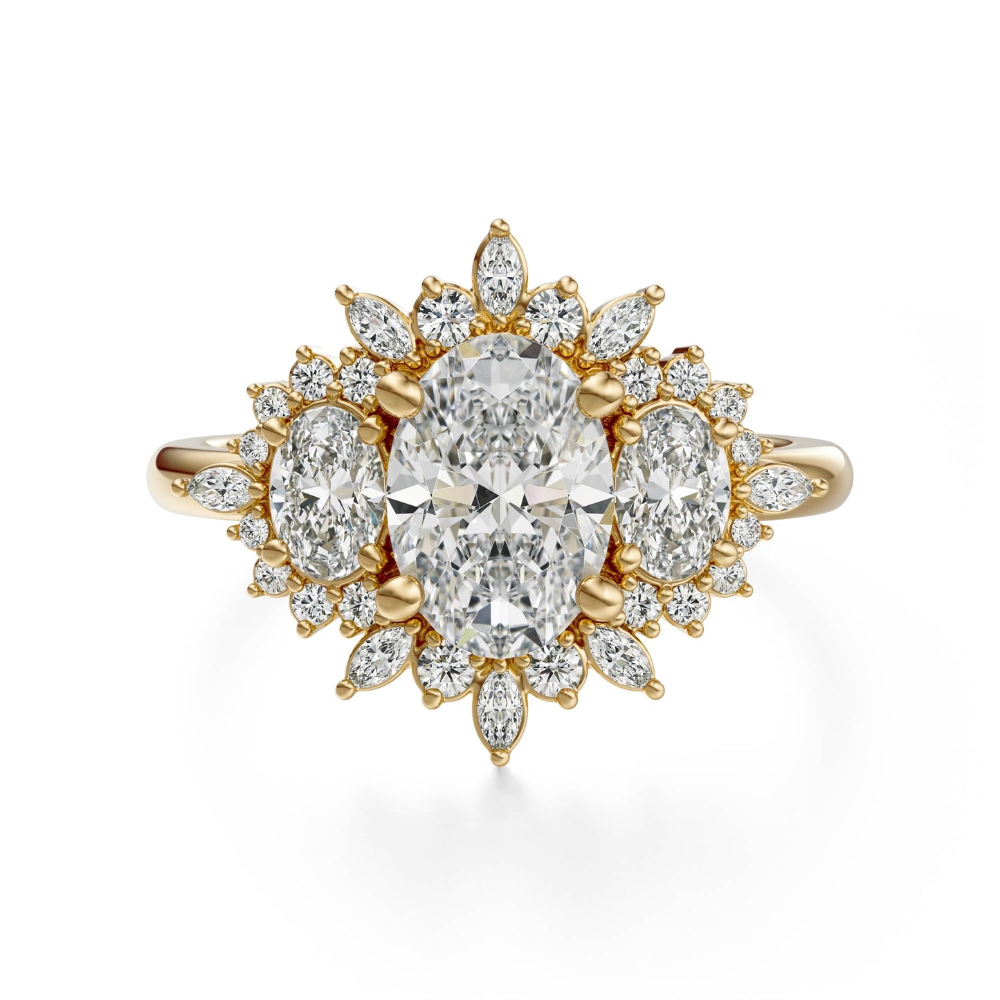 The Marial Ring | Oval