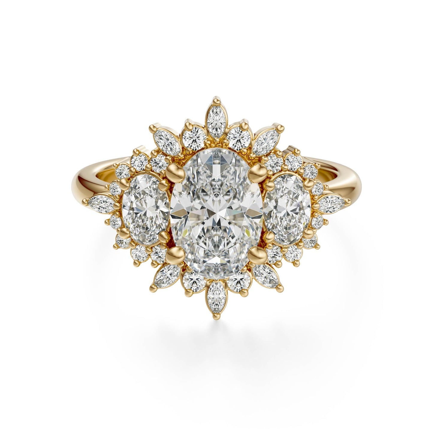 The Marial Ring | Oval