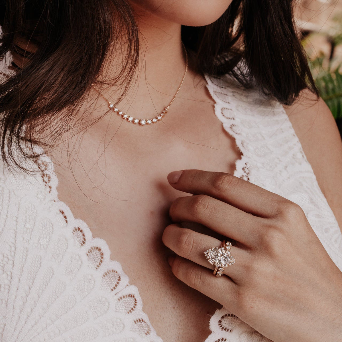 The Agave Marquise Ring