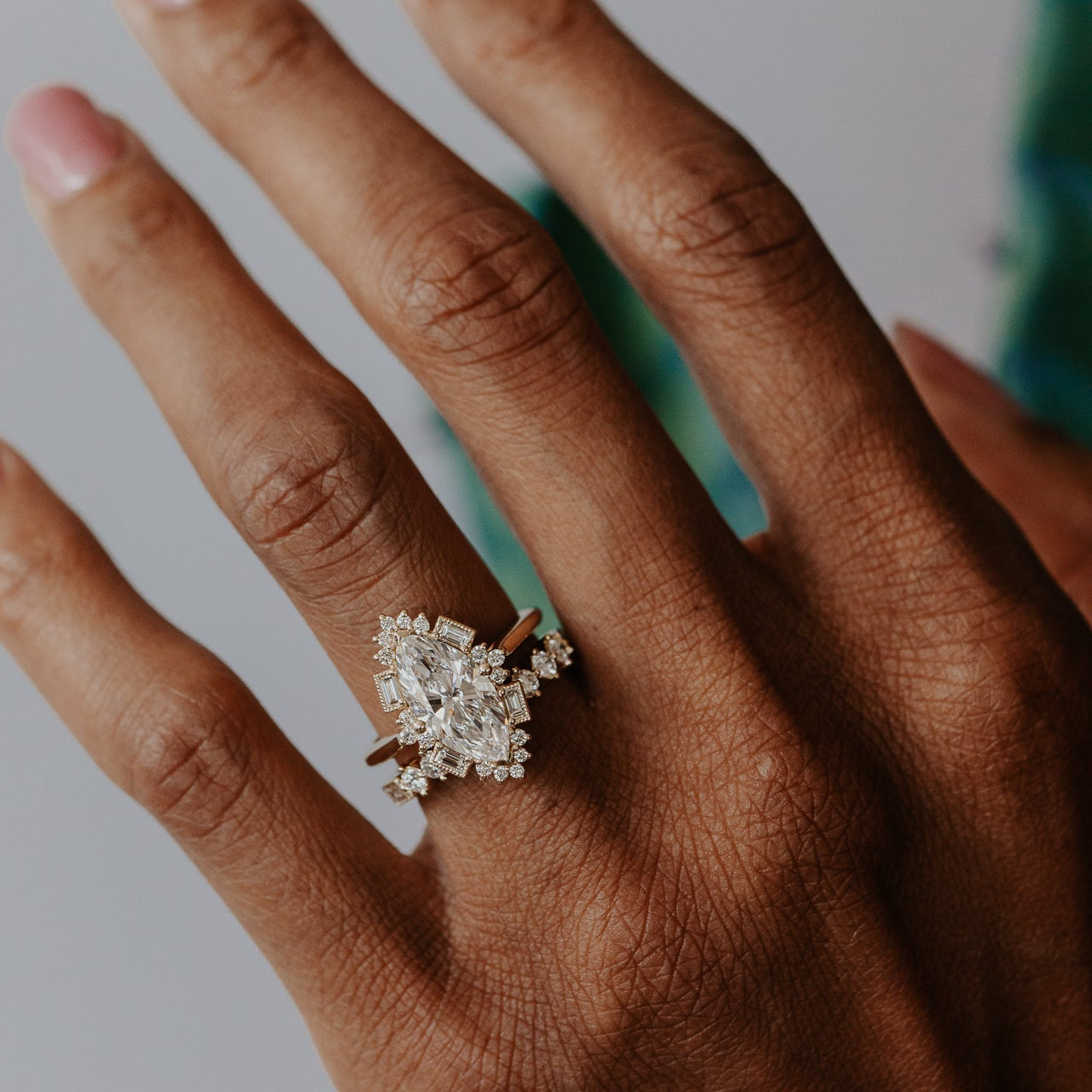 The Agave Marquise Ring
