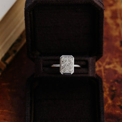 The Bailey Radiant Cut Solitaire Ring