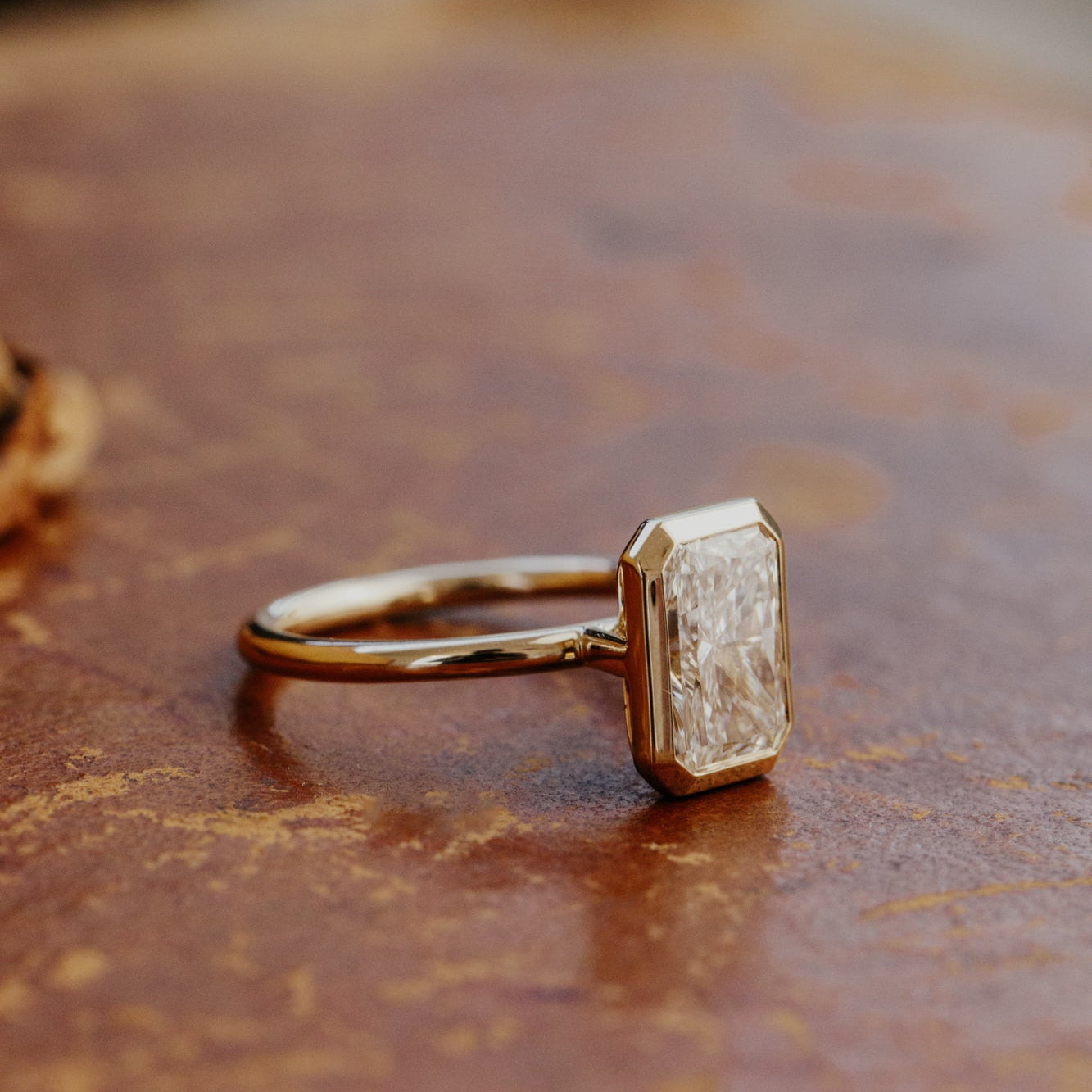The Bailey Radiant Cut Solitaire Ring