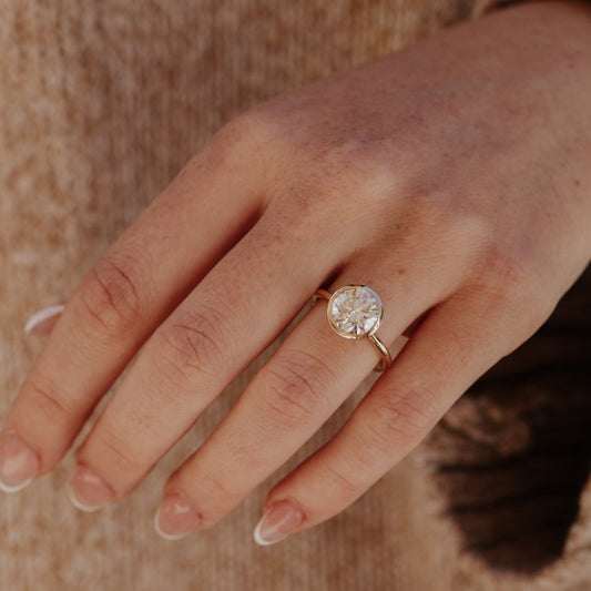The Bailey Round Solitaire Ring