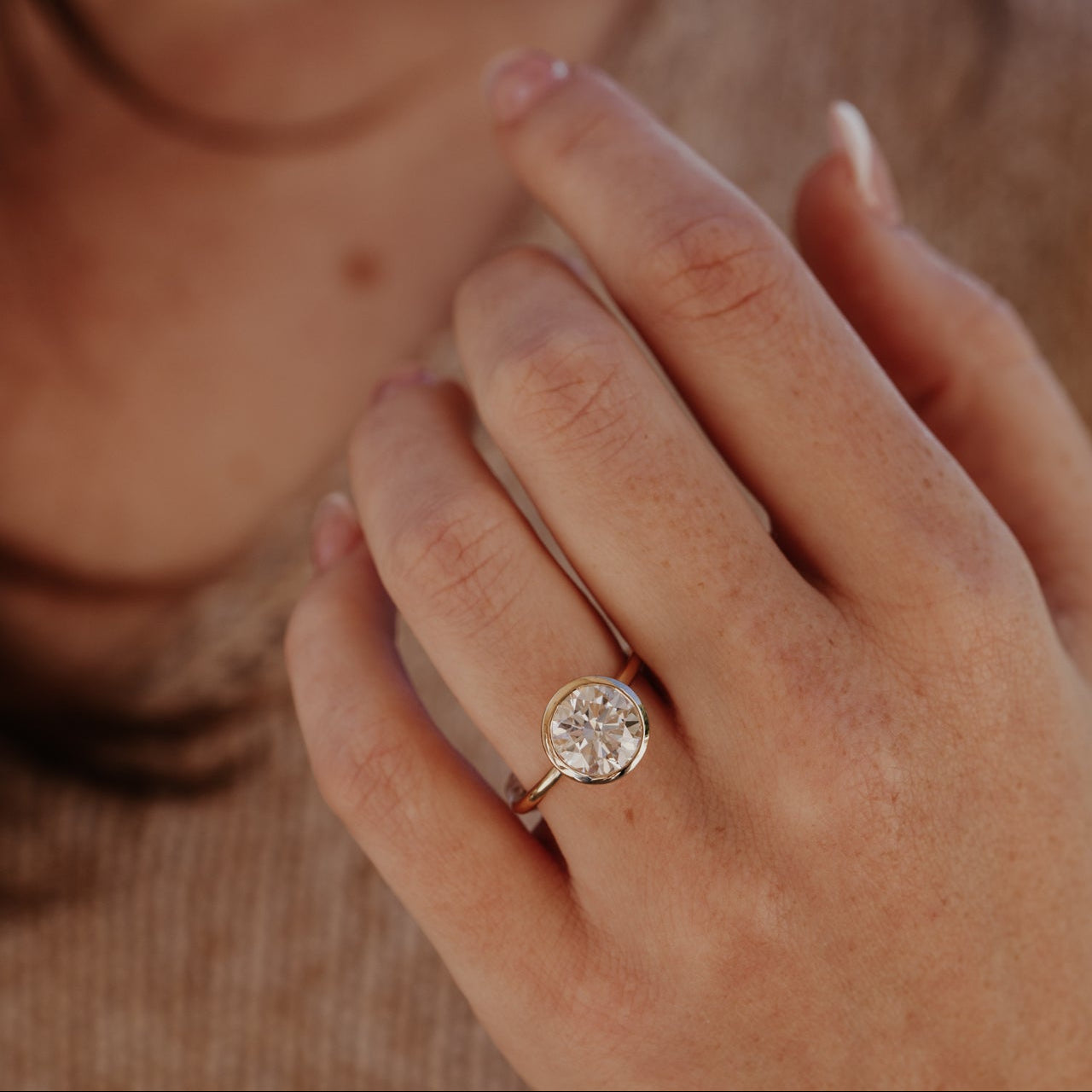 The Bailey Round Solitaire Ring