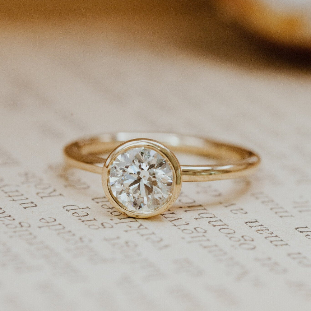 The Bailey Round Solitaire Ring