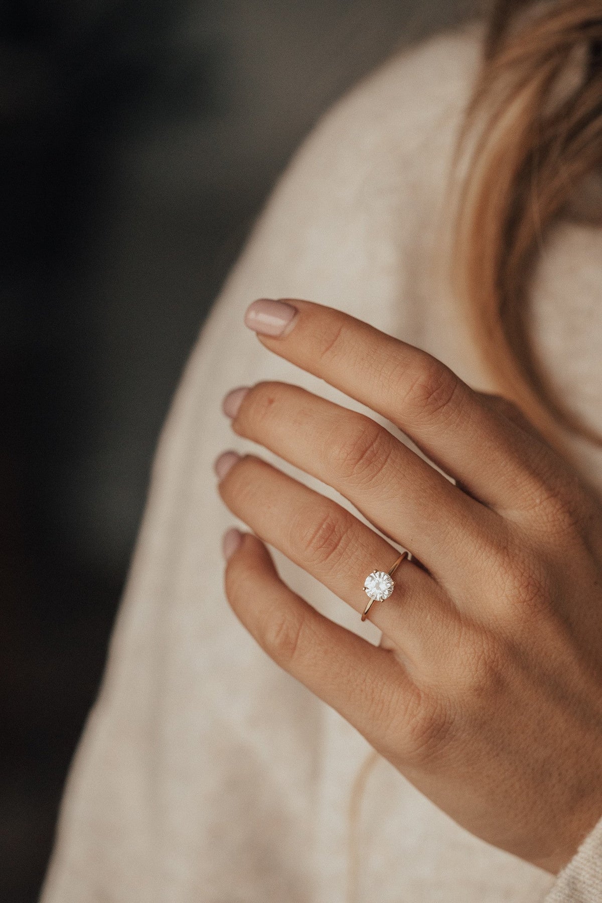 The Maeve Round Solitaire