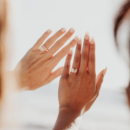 The Harmony Marquise and Oval Ring
