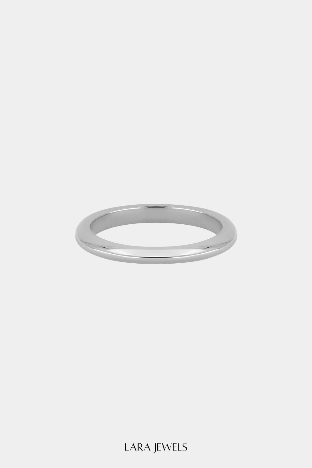Gwen Band White Gold - Front view