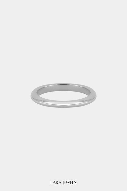 Gwen Band White Gold - Front view