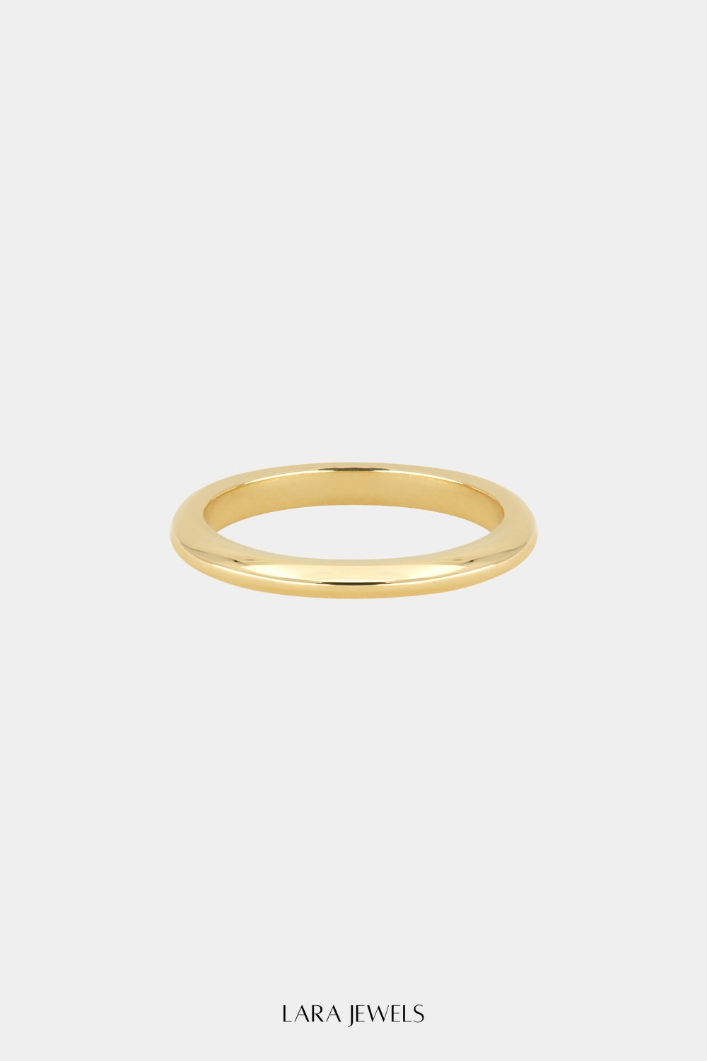 Gwen Band Yellow Gold - Front view