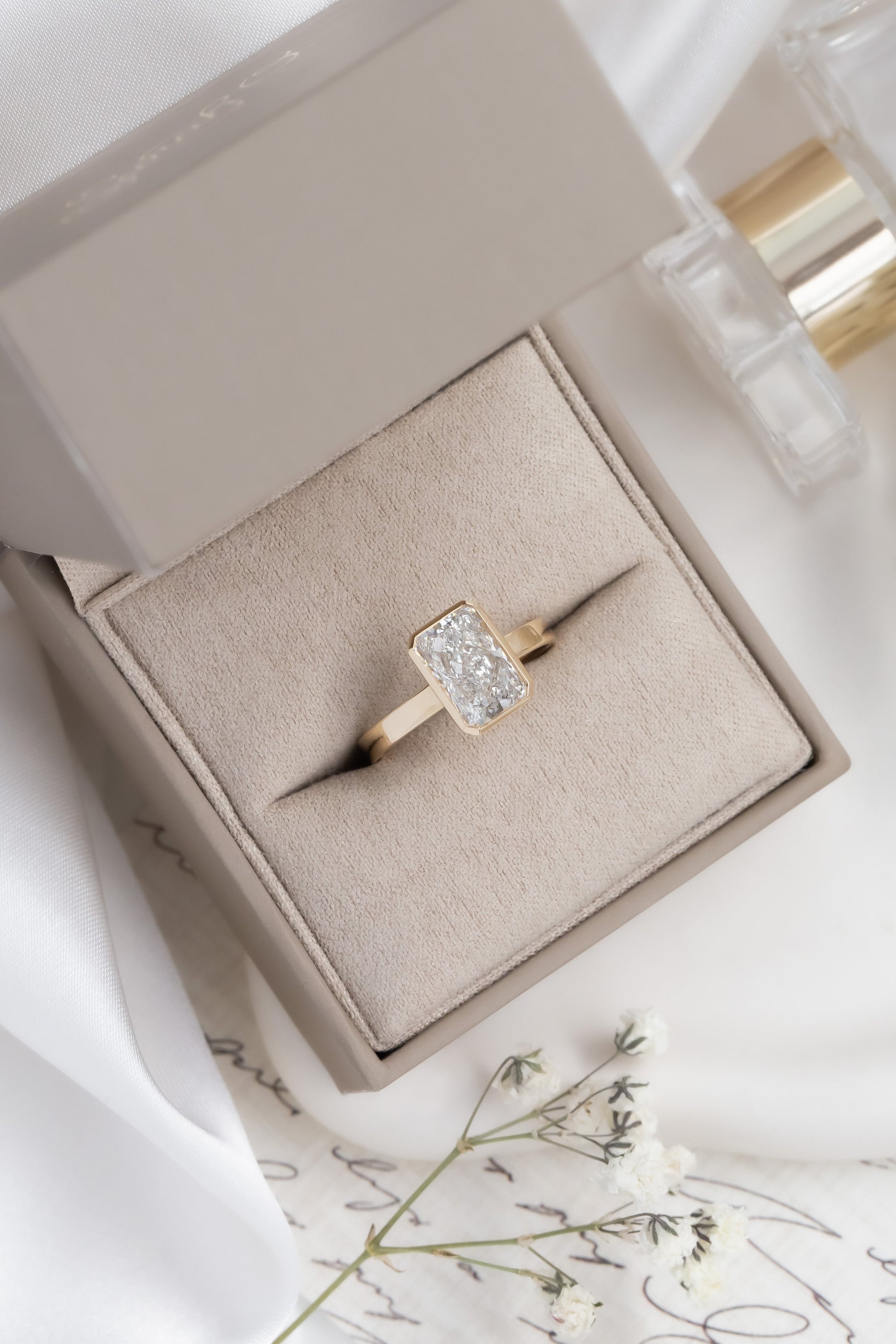 The Elena Radiant Cut Solitaire Ring