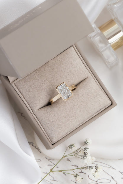 The Elena Radiant Cut Solitaire Ring