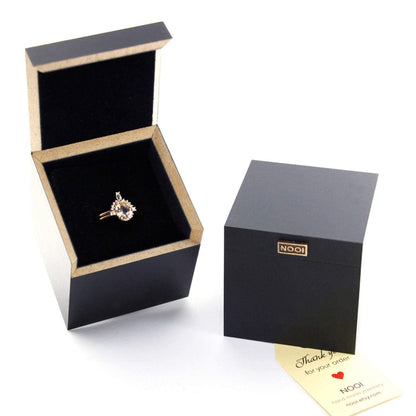 4mm Round Citrine Seven Stone Asymmetric Ring 18K