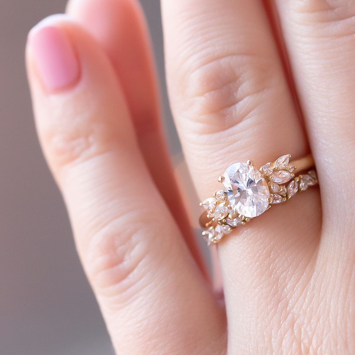 Blythe ~ Brilliant Cut Cluster Ring