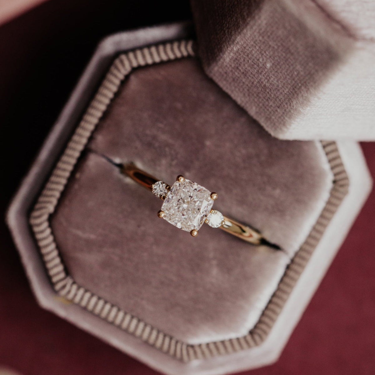 The Isla Cushion Ring