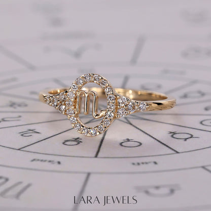 Lab grown diamond engagement ring in Yellow Gold Finish, available in Silver. IGI certified, ethically sourced, handcrafted at Lara Jewels.