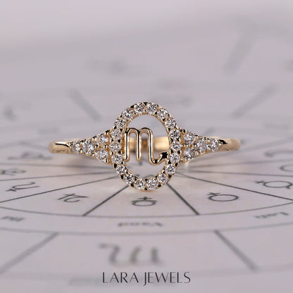 Lab grown diamond engagement ring in Yellow Gold Finish, available in Silver. IGI certified, ethically sourced, handcrafted at Lara Jewels.