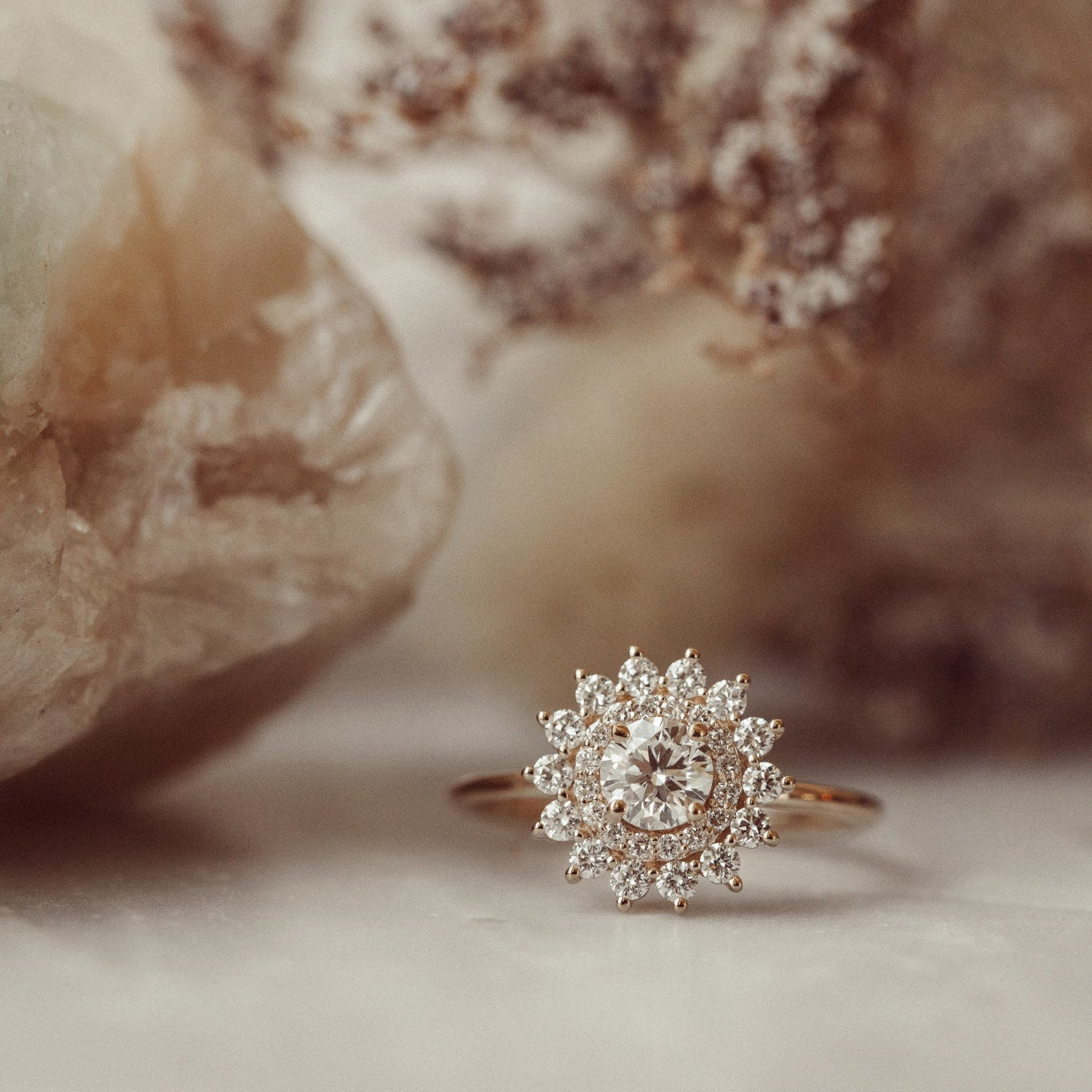 The Mini Soleil Round Ring