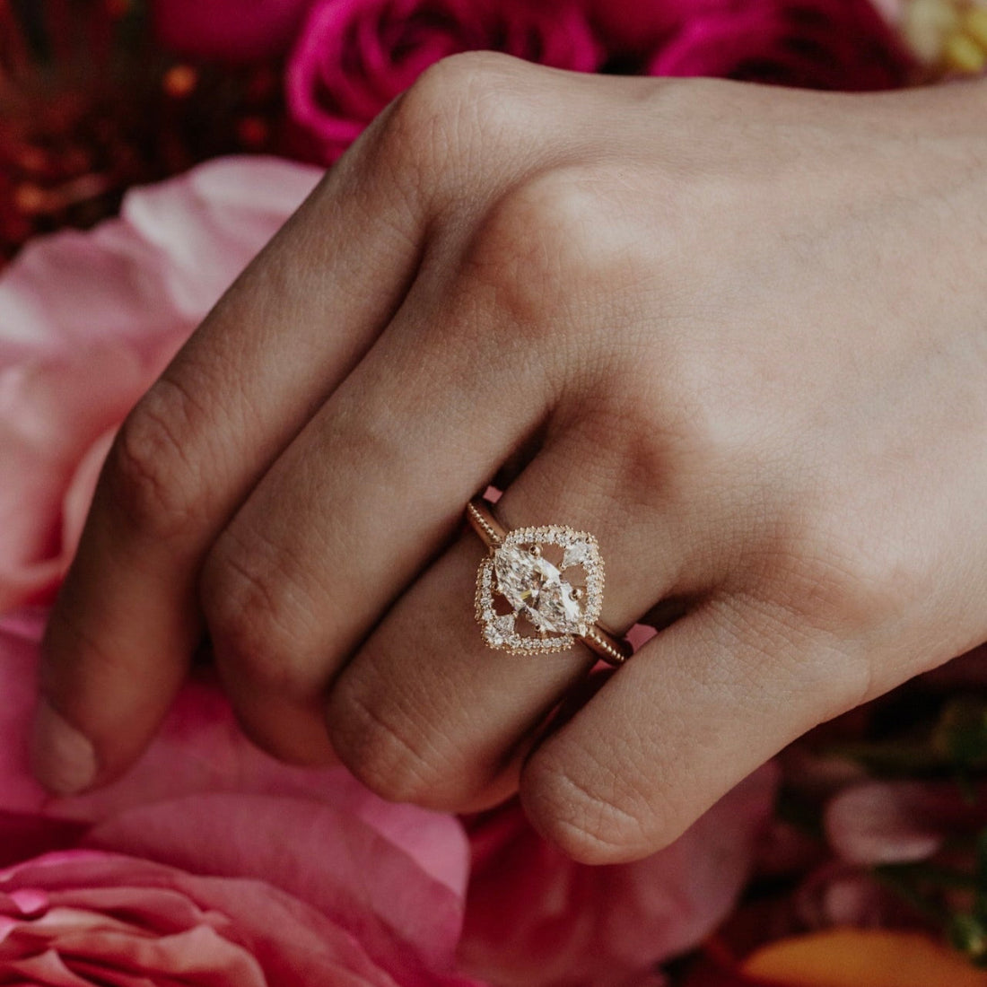 The Tamayo Marquise Ring