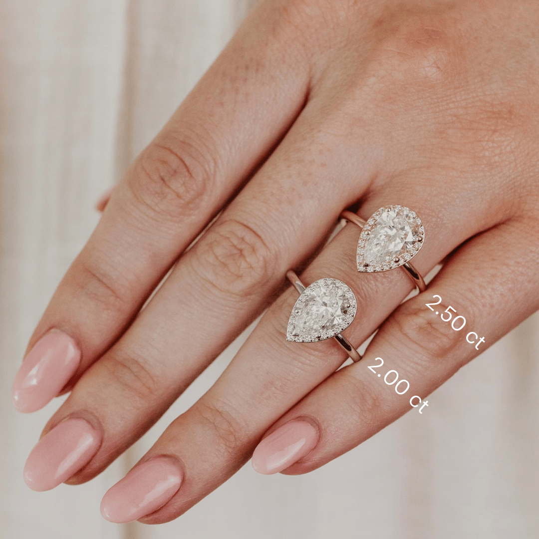 The Audrey Pear Ring