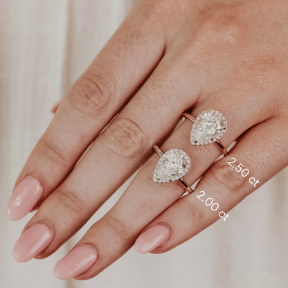 The Audrey Pear Ring