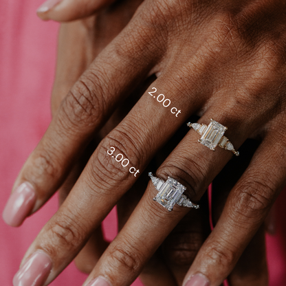 The Encanto Emerald Cut Ring