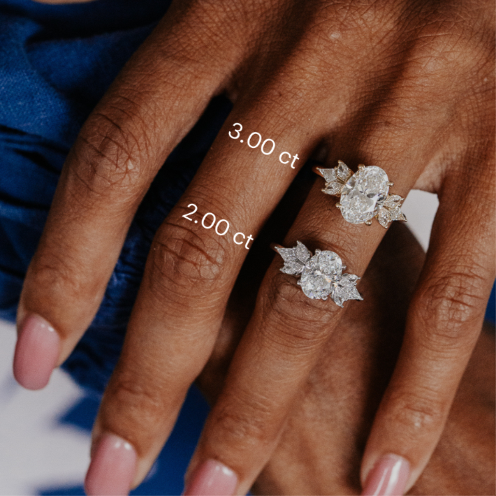 The Lantana Oval Ring