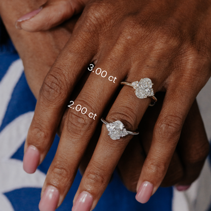 The Mirador Oval Ring