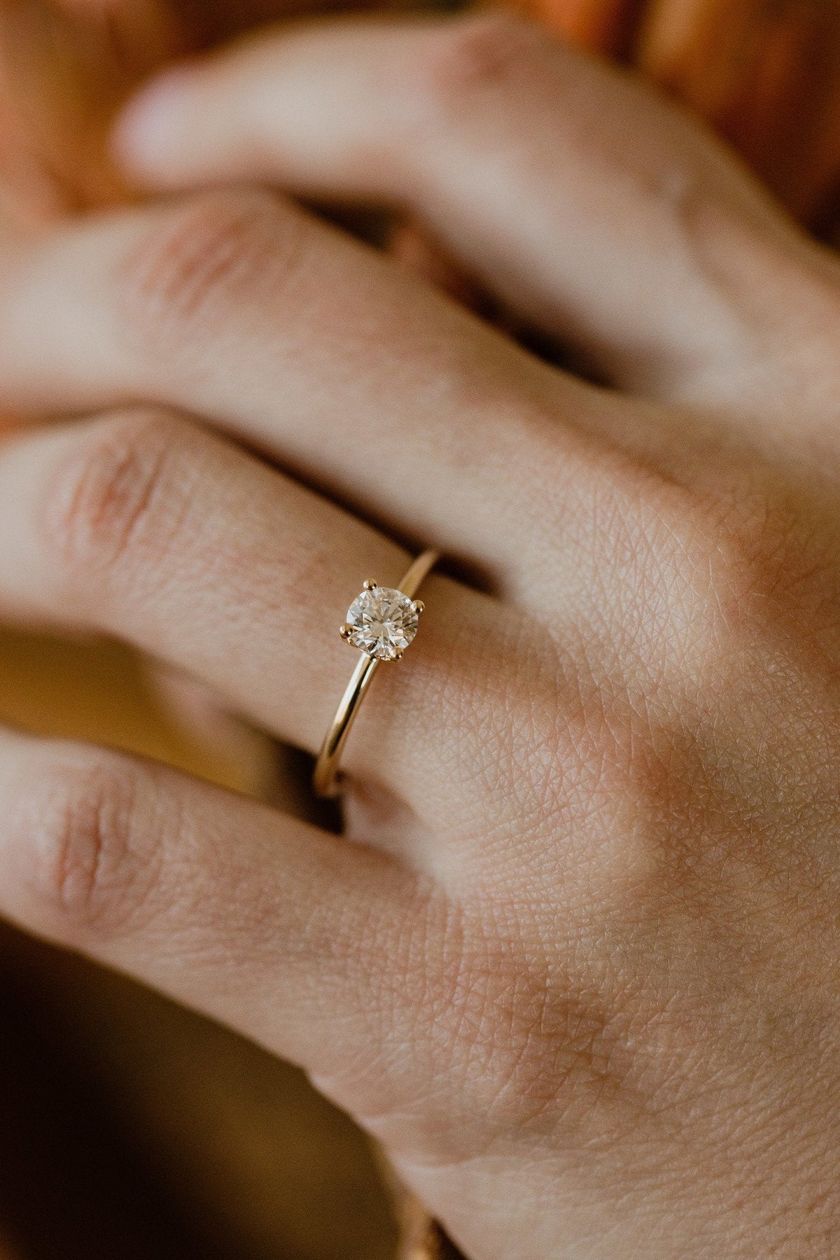 The Mini Maeve Round Solitaire