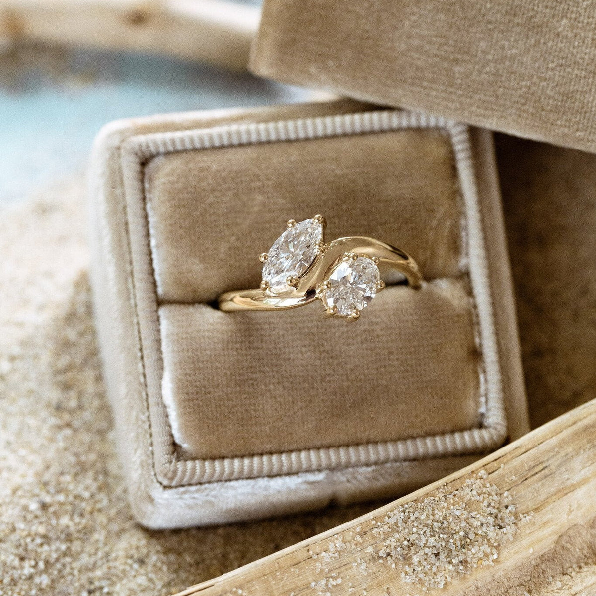 The Harmony Marquise and Oval Ring