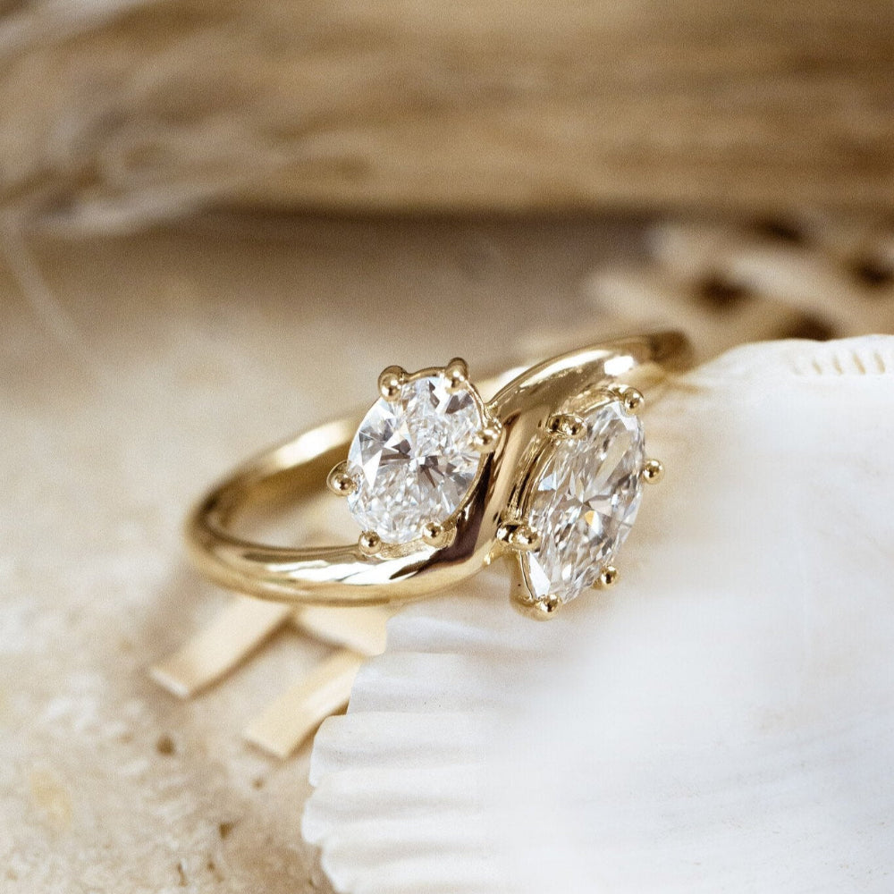 The Harmony Marquise and Oval Ring