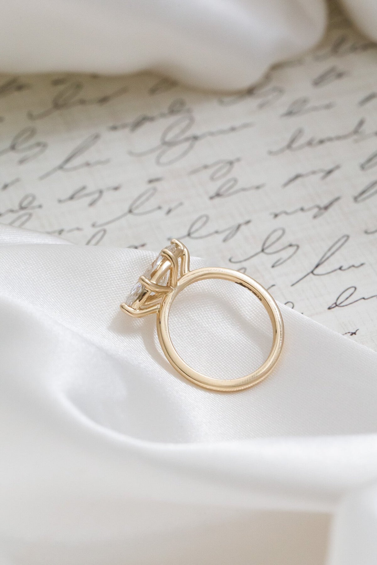 The Bennett Marquise Solitaire