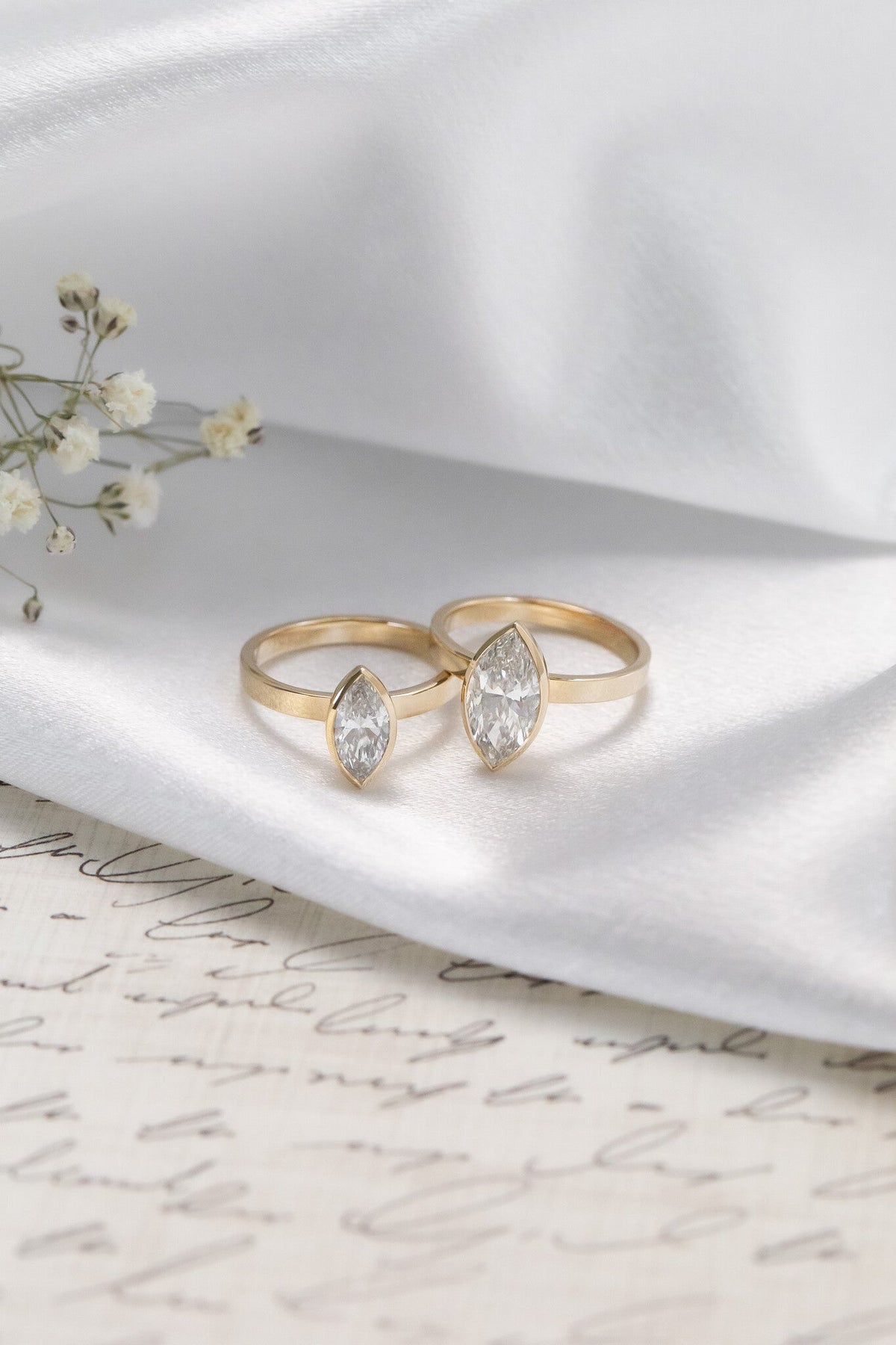 The Elena Marquise Solitaire