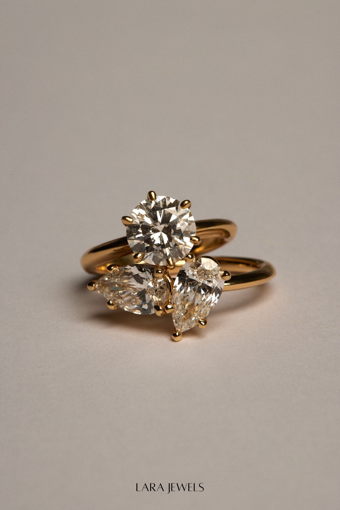 Toi Et Moi Ring 18K Gold - Detail