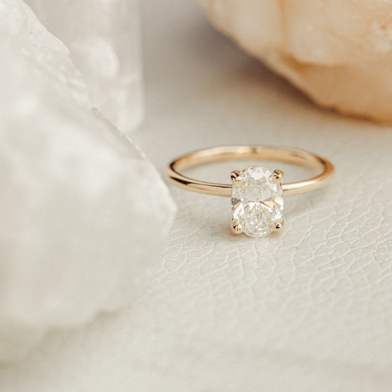 The Maeve Oval Solitaire
