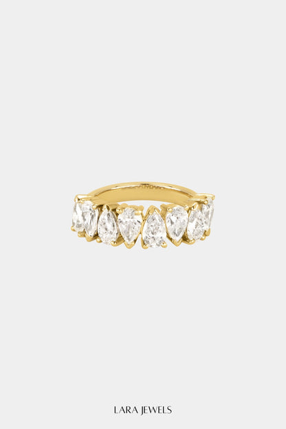 Verona Diamond Band | 18K Yellow Gold