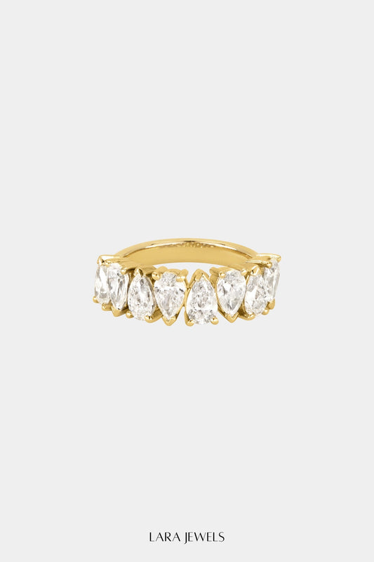 Verona Diamond Band | 18K Yellow Gold