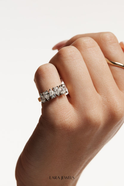 Verona Diamond Band 18K Yellow Gold - Detail