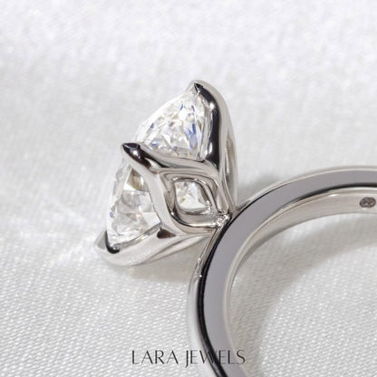 1.00 - 3.56 CT Oval  Lab Grown Diamond Solitaire Style Engagement Ring
