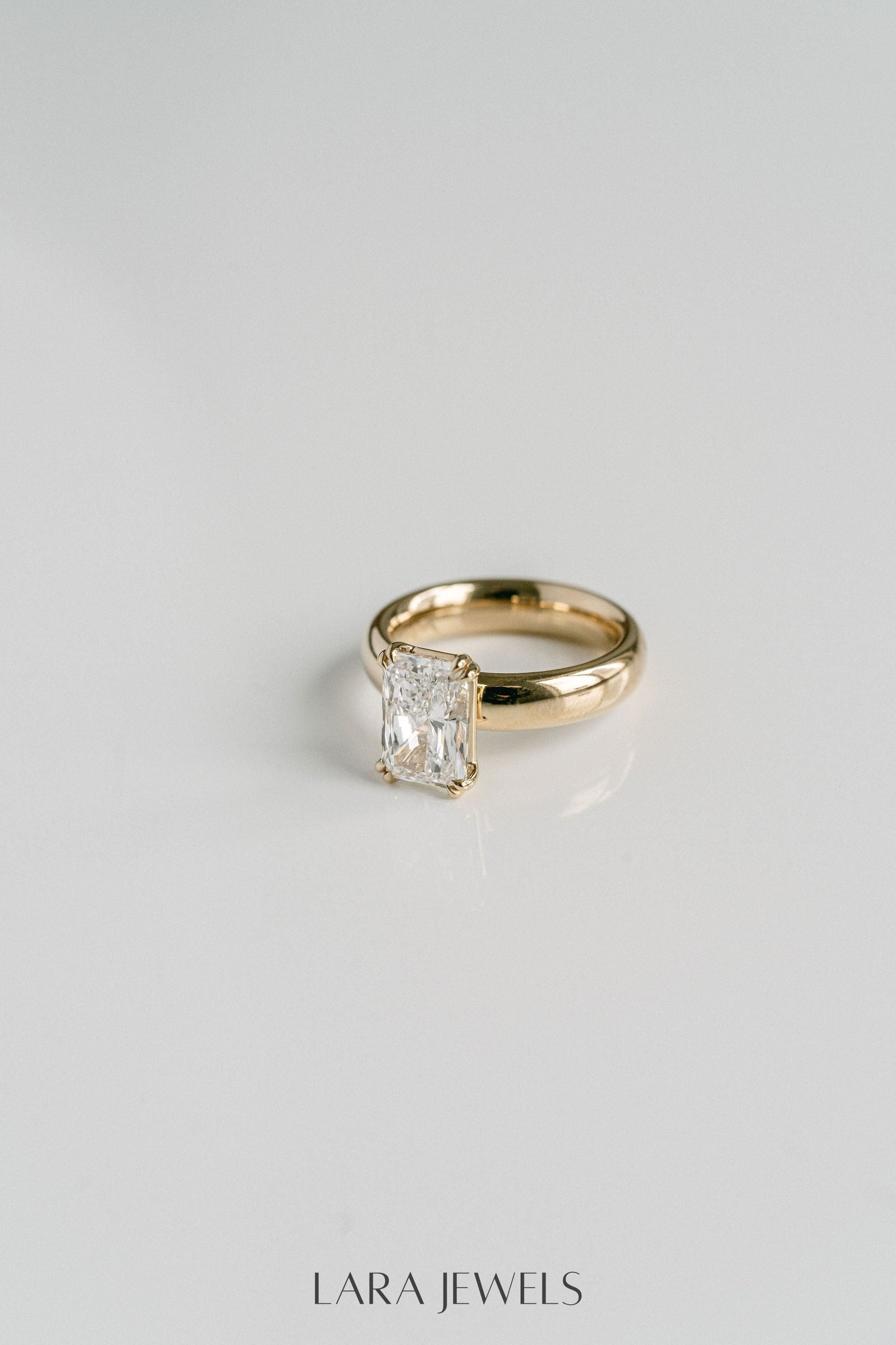 2.0 CT Radiant Lab Grown Diamond Solitaire Engagement Ring- Specially Reserved for Laci