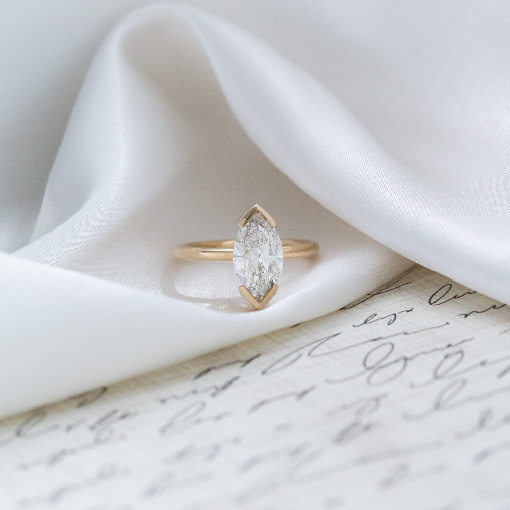 The Zadie Marquise Solitaire